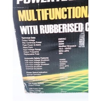 Powertech 200W Multifunctional Power Inverter with Rubberised Case