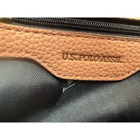 US Polo ASSN Ladies Pink Crossbody Handbag with Detachable Shoulder Strap