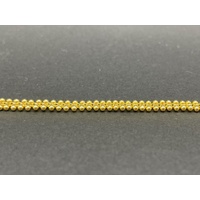 Ladies 22ct Yellow Gold Indian Filigree Fancy Necklace