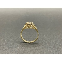 Unisex 9ct Yellow Gold Milestone 16 Signet Ring