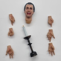 Kaustic Plastik Horror of Dracula Christopher Lee Dracula 1:6 Figure with Coffin