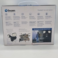 Swann 1080p Floodlight Security System Wi-Fi Series with 2-Way Talk Camera