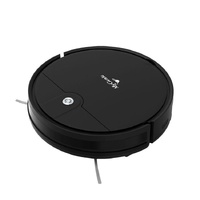 MyGenie ZX3000 Robotic Vacuum Mop One Pass Cleaning HEPA Gyroscopic Black
