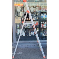 Little Giant 4 Step Flip n Lite Platform Ladder 1.83m Max Length 150kg Max Load