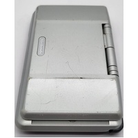 Nintendo DS Silver Handheld Game Console with Dual Screens UNTESTED