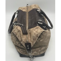 Coach B1273-F15440 Tan Brown Logo Handbag