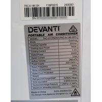 Devanti 2050W Cooling Portable Air Conditioner PAC-A-14K-WH White