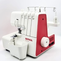 Semco Sewlock 42D Overlocker White 2 Needle 2-3-4 Thread Capability