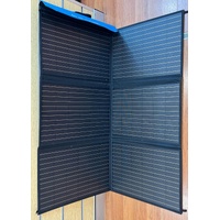 Off Grid Living Expert 300W Foldable Solar Blanket Control Panel Battery Lead