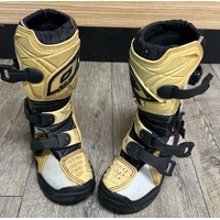 O'Neal Junior OMS50 Youth Motorcycle MX Boots Yellow Black White Size Youth
