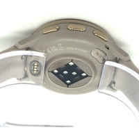 Garmin Venu 3S GPS WiFi Gold Steel Bezel French Grey Case Silicone Band Watch