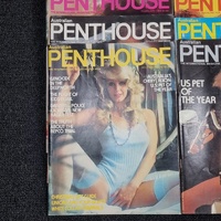 Australian Penthouse Magazine Collection 1969-1991 5 Missing Centerfolds