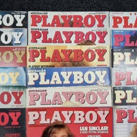 Vintage Australian Playboy Magazine Lot 1979-1989 Pop Culture Time Capsule