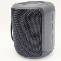 Wave Portable Speaker Amped Series Small 3S-2448 Bluetooth IPX7 LED Black