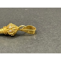 Ladies 22ct Yellow Gold Bajranji Gada Pendant