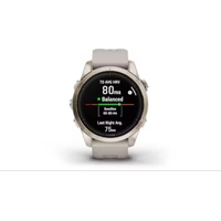Garmin Epix Pro Gen 2 Sapphire Edition 42mm Smartwatch Soft Gold Light Sand Band