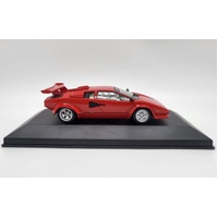 IXO Models Lamborghini Countach LP 500S 1:43 Scale Red Diecast Car
