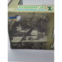 Dragon Armor I 1/72 Scale Tiger Late Production with Zimmerit Diecast Model Tank