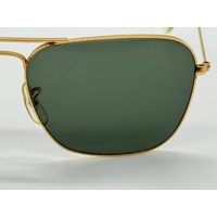 Ray-Ban RB3025 Aviator Classic Metal Frame Gold Green Sunglasses with Case