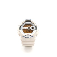 Casio G-Shock GD-100SC White Blue Digital Watch Shock Resistant 200m WR