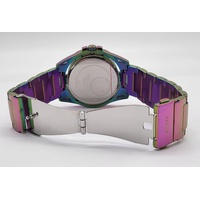 Guess Iridescent Crystal Queen Multifunction Stainless Steel Watch GW0464L4