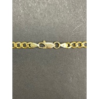 Unisex 18ct Yellow Gold Figaro Link Necklace