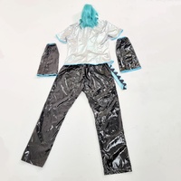 Hatsune Miku Male Version Costume with Wig Top Bottoms and Armband