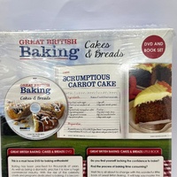 Great British Baking DVD and Book Set Cakes and Breads Recipes by Annie Low
