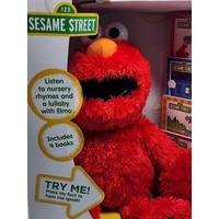 Sesame Street Nursery Rhyme Elmo Storytime Friends Plush and 4 Interactive Books