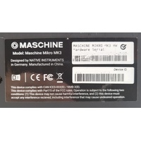 Native Instruments Maschine Mikro MK3 Drum Machine Controller and Sampler