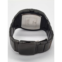 Guess Phoenix Gents Multi Crystal Silver Dial Black SS Analog Watch GW0094G3