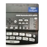 Zoom RhythmTrak RT-223 511 Rhythm Patterns 127 Drum Kits 12 Bass Programs
