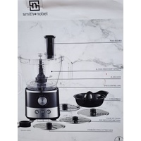 Smith+Nobel Stainless Steel Food Processor A3650