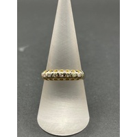 Ladies 18ct Yellow Gold Diamond Ring