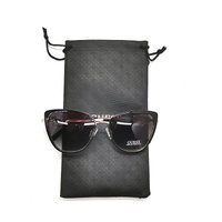 Guess GF6141 01B Cat Eye Sunglasses Black Frame Gradient Lenses 56-17-140