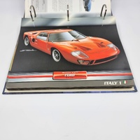 Dream Cars Atlas Editions Supercar Lot Vintage Binder Pages Collectible