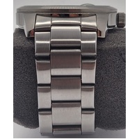 Chisel Mens Black Stainless Steel Analogue Watch 5829145 100m WR with Links
