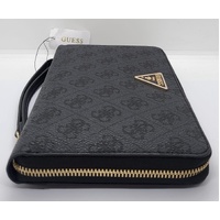 Guess Laurel Travel Wallet Style SG850060 Coal Logo