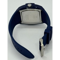 Guess GW0203G7 Mens Blue Multi Function Analog Display Silicone Watch