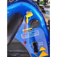 Shoprider Allrounder Mobility Scooter Blue 40km Range 10kph Max Weight 159kg