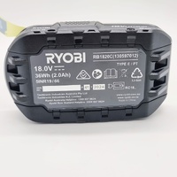 Ryobi 18V ONE+ Hammer Drill RPD18 with 4.0Ah 2.0Ah Batteries and 7pc Drill Bits