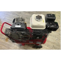 IRONAIR FB1750PET Honda GX160 4KW 5.5HP 50L 289L/Min Petrol Belt Compressor