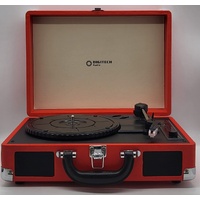 Digitech Retro Turntable Player GE-4077 Red Black
