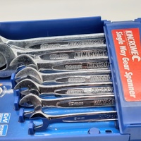 Kincrome Single Way Gear Spanner Set 7 Piece Metric K3011