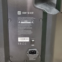 LD Systems ICOA 12 A BT 1200W 12 Inch Active Coaxial PA Speaker Bluetooth