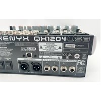 Behringer XENYX QX1204USB 12 Input PA Mixer with Multi FX Processor