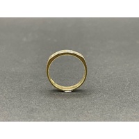 Ladies 18ct Yellow Gold Diamond Band Ring