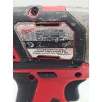 Milwaukee M18 BID Compact Cordless 1/4 Inch Hex Impact Driver Skin Only