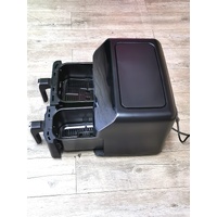 Kitchen Couture Flex View Dual Drawer Air Fryer 10L Black 2 Zone Smart Cooking