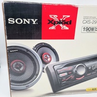 Sony Xplod CXS-2916F Car Stereo with AUX CD FM 190W Peak 40W RMS Speakers